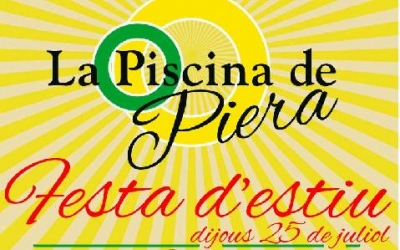 Festa d'estiu a la Piscina de Piera