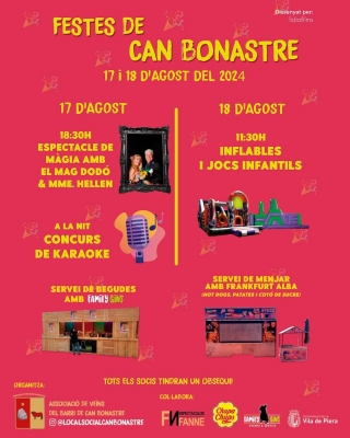 Festa d'estiu de Can Bonastre