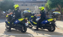 La Policia Local de Piera estrena dues motocicletes per millorar el servei