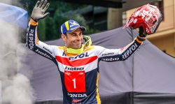 Toni Bou en una imatge de l'equip Repsol Honda