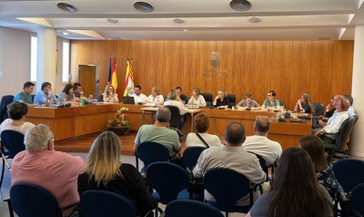 Imatge d’arxiu del ple municipal